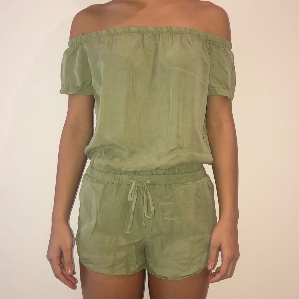 Off the Shoulder Romper